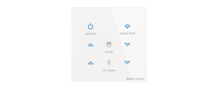 ABB Lighting Controller Sensor, Temperature, Flush Mount Mount