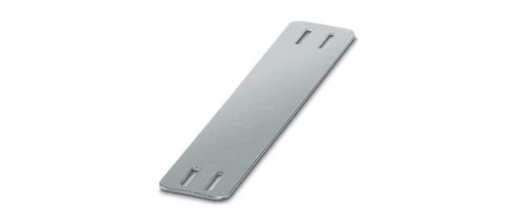 Phoenix Contact WMTB-AL Cable Tie Cable Marker, Grey, 4.6mm Cable