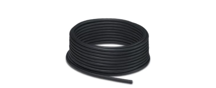 Phoenix Contact Multicore Industrial Cable, 4.2mm, 100m, Black, Grey