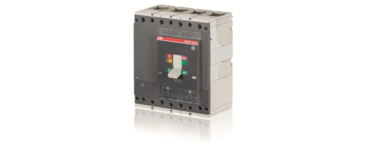 ABB MCCB Molded Case Circuit Breaker 3P+N 320A, Fixed Mount