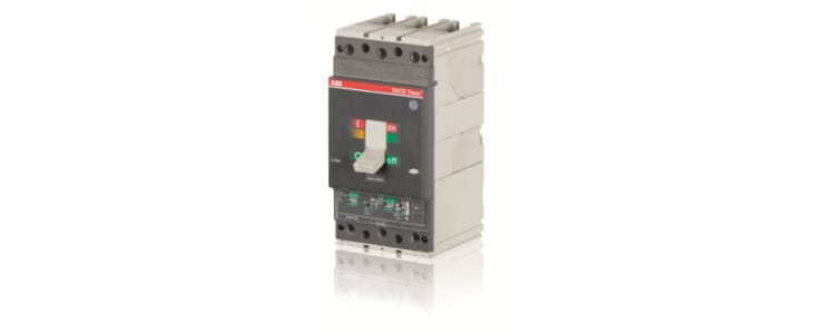 ABB MCCB Molded Case Circuit Breaker 3P 100A, Fixed Mount