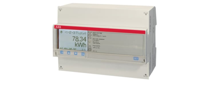 ABB 3 Phase LCD Energy Meter, Type