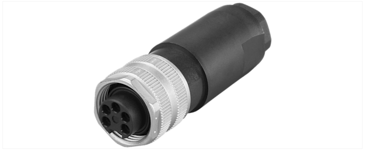 Siemens, jack Cable Mount Circular Coaxial Connector, Screw Termination, Straight Body