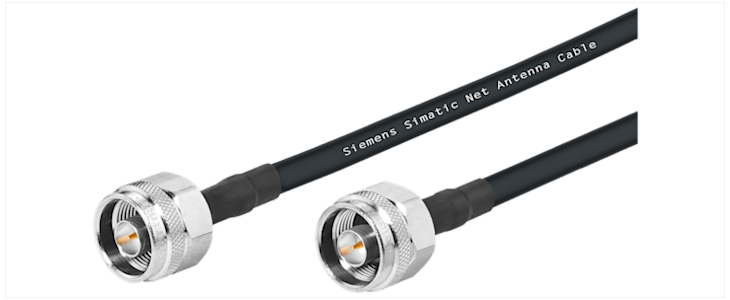 Siemens Male N Type to N Type Coaxial Cable, IWLAN Coaxial, Terminated