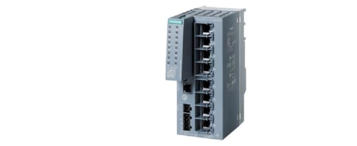 Siemens Managed 8 Port Network Switch With PoE