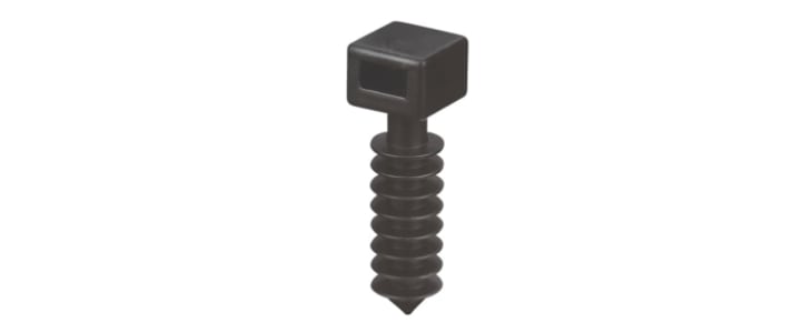 ABB Black Cable Tie Mount 19.1 mm x 19.1mm