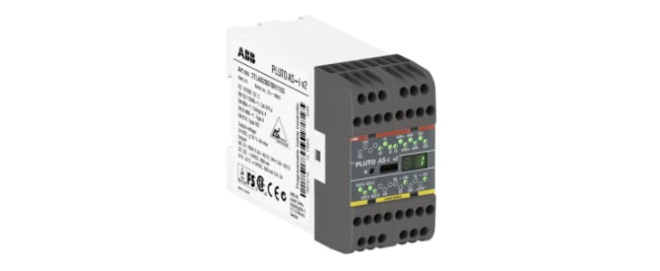 ABB AS-i v2 Pluto Series Safety Controller, 8 Safety Inputs, 4 Safety Outputs, 24 V dc