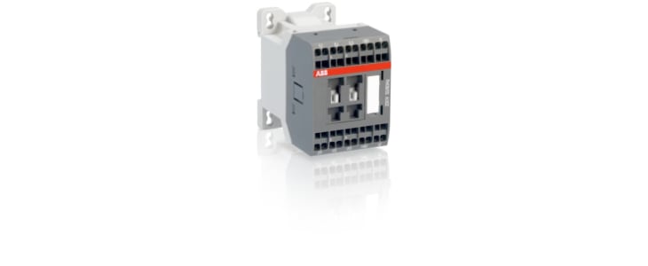 ABB 1SBL12 Series Contactor, 400 V ac Coil, 3-Pole, 16 A, 7.5 kW, 3NO/1NC