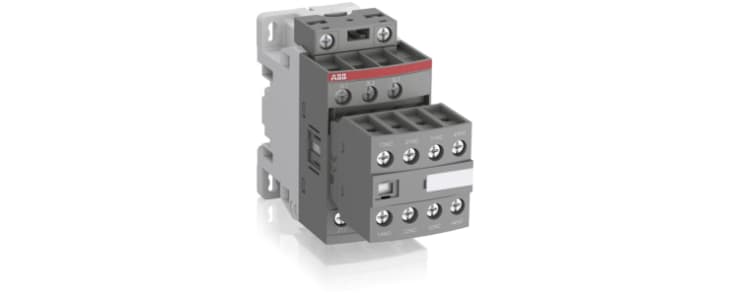 ABB 1SBL13 Series Contactor, 20 → 60 V dc Coil, 3-Pole, 25 A, 4 kW, 3N0/2NC