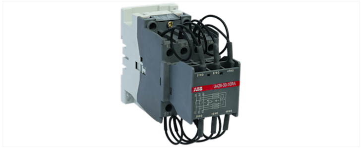 ABB 1SBL24 Series Contactor, 24 V ac Coil, 3-Pole, 26 A, 4N0