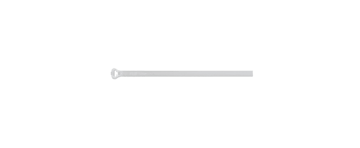 ABB Cable Ties, Cable Tray, 224mm x 6.9 mm, Natural Nylon