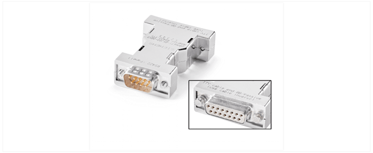 Siemens Connector For Use With HMI All SIMATIC HMI RS 422 Interfaces, PLC Siemens S7