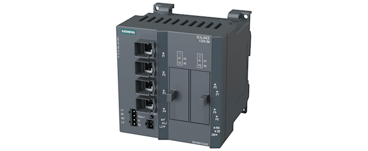 Siemens Managed 6 Port Ethernet Switch