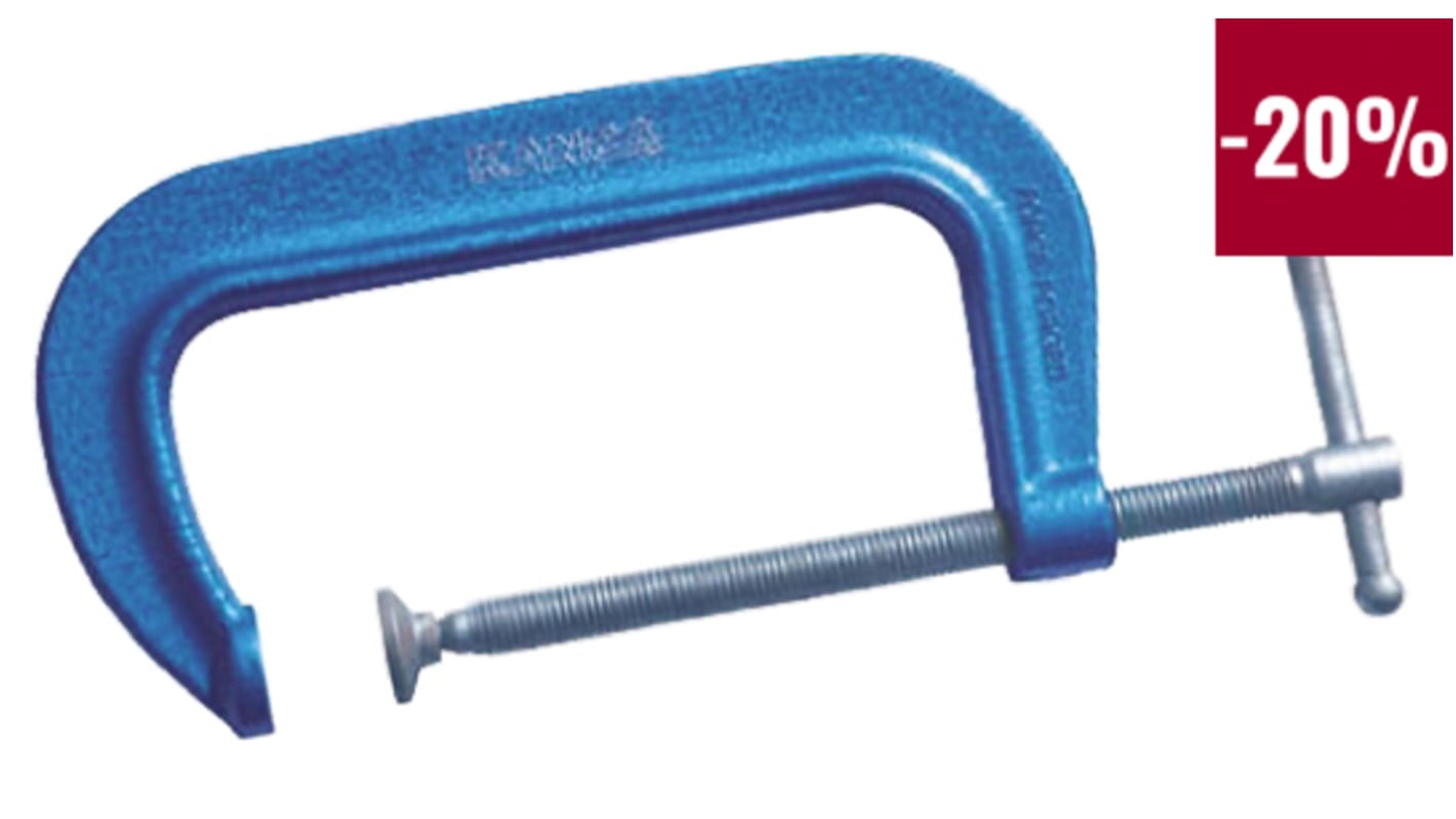 RS PRO 150mm x 95mm G Clamp