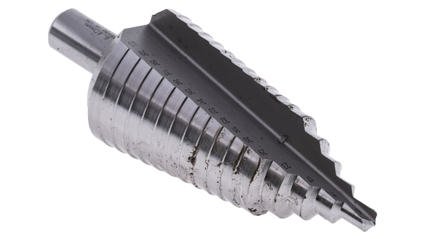 RS PRO HSS Step Drill Bit 6mm x 40mm