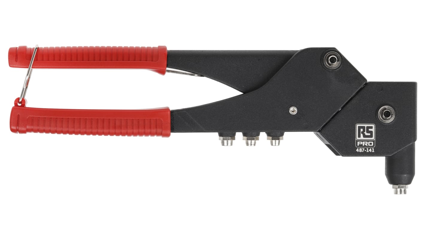 Pince à riveter, RS PRO, 2.4mm → 4.8mm, Tête pivotante