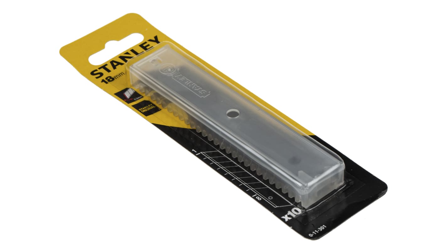 Stanley Flat Snap-off Blade, 10 per Package