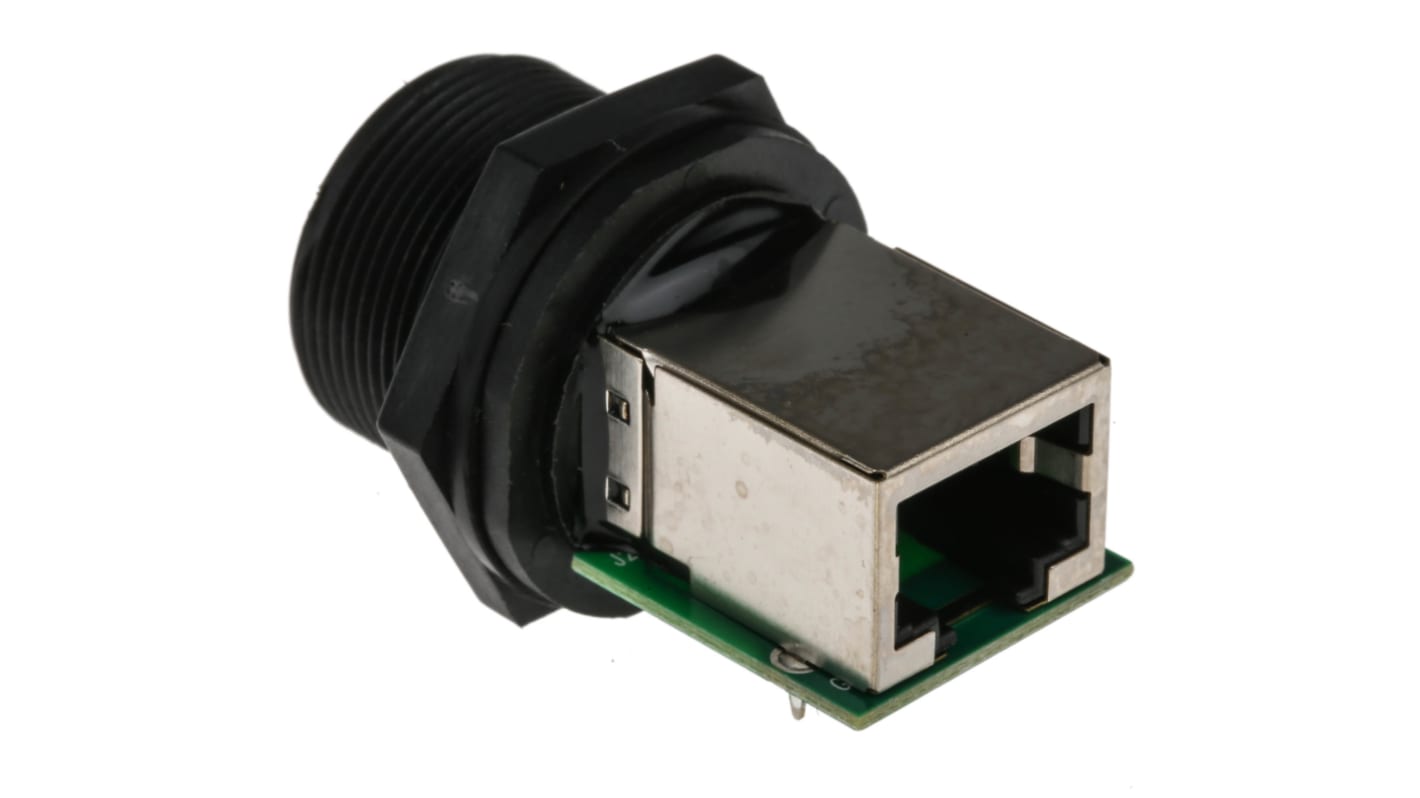 RS PRO Ethernet csatoló, 2 portos, árnyékolt, RJ45 aljzat