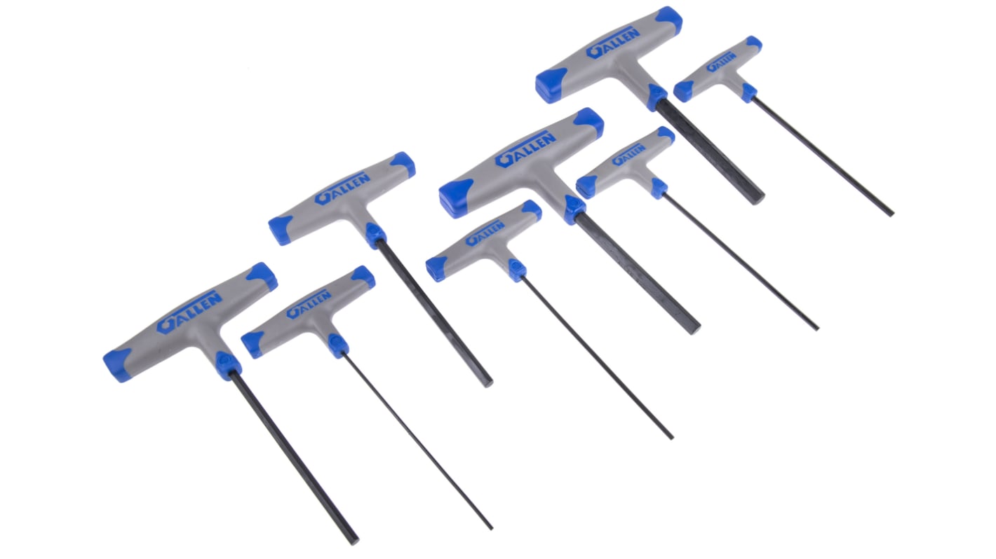 Allen 8 piece T Shape Metric, 2mm