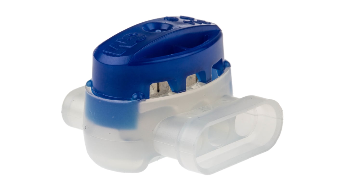 Conector de acoplamiento de cableado SCOTCHLOK 314 3M, 22 a 14 AWG 22AWG 14AWG, Azul, Serie Scotchlok