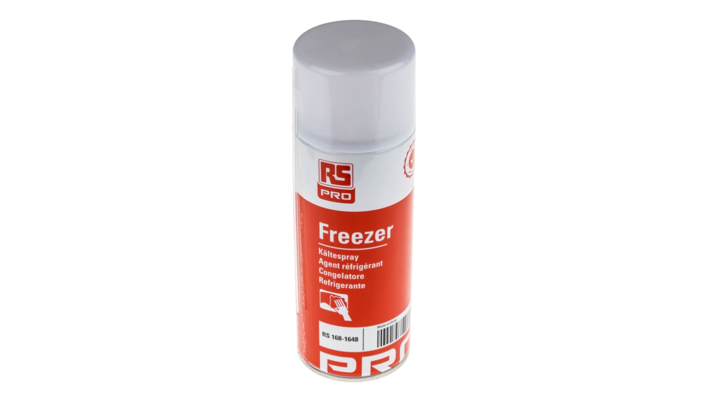 Spray congelante RS PRO da 400 ml, -50°C, per Apparecchiatura statica Sensibile