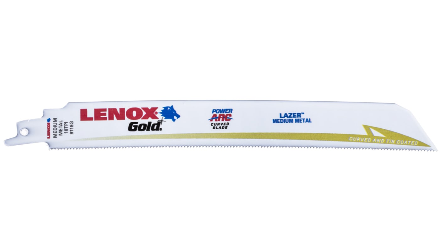 Lame de scie sabre Lenox, Longueur de coupe 229mm X 5