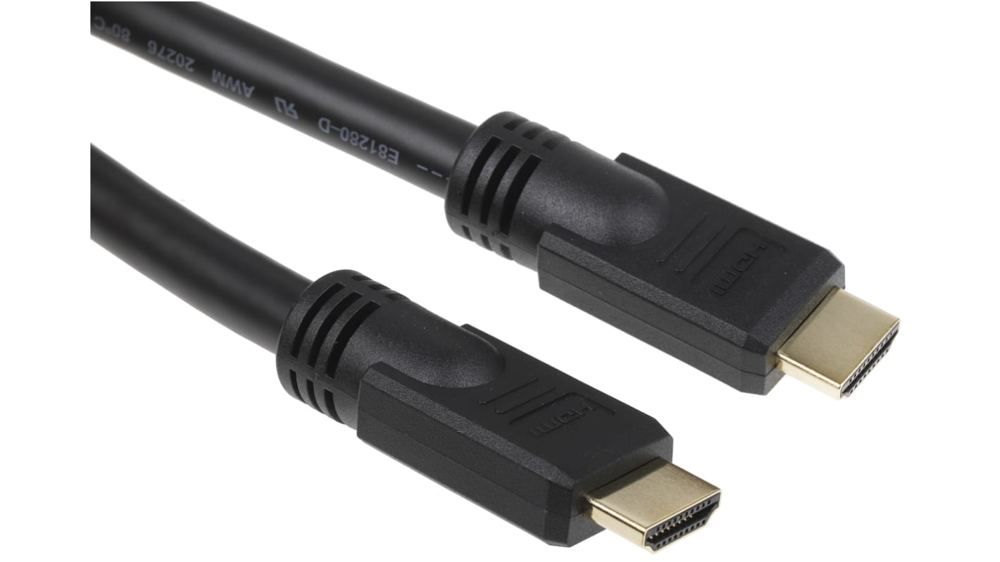 Kabel HDMI 10m A: HDMI B: HDMI A: Męskie B: Męskie High Speed HDMI 1.4