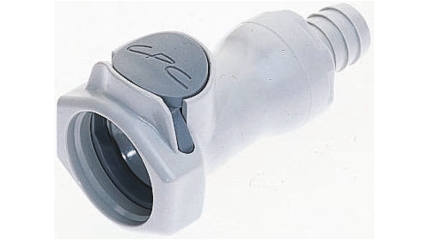 Colder Products Hose Connector, Straight Hose Tail Coupling 3/4in ID, 4.2 bar