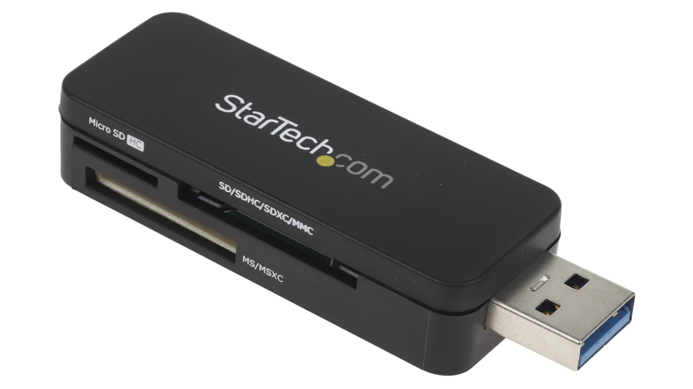 StarTech.com 3 port USB 3.0 External Memory Card Reader for Multiple Memory Cards