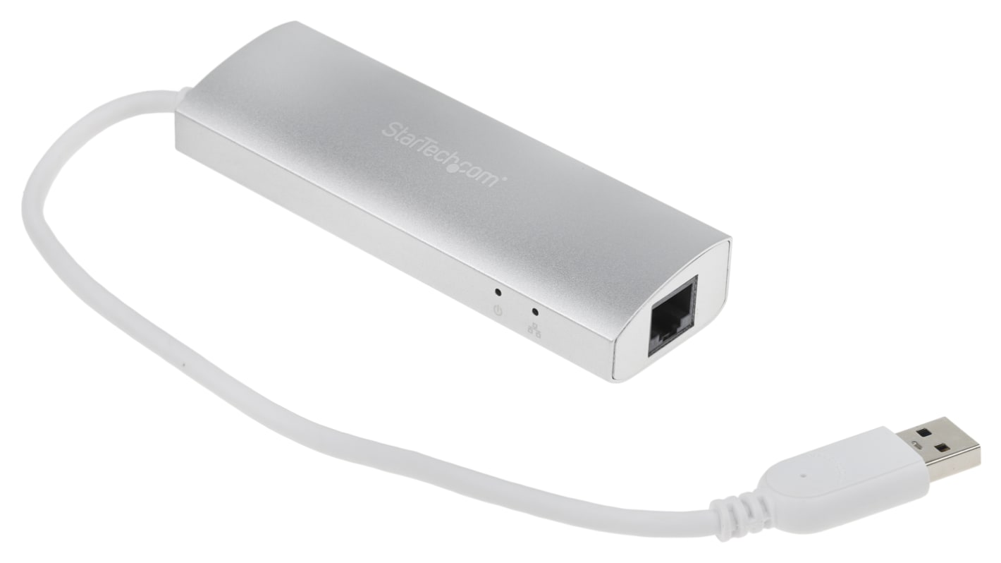 StarTech.com 3 Port USB 3.0 USB A  Hub, USB Bus Powered, 110 x 34 x 18mm