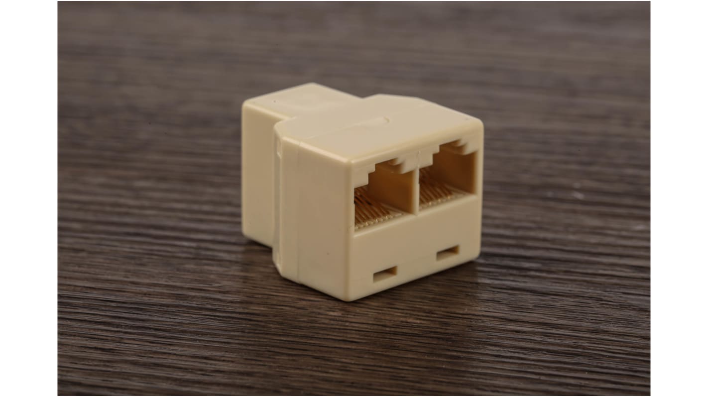 RS PRO RJ adapter, 2 portos, RJ45