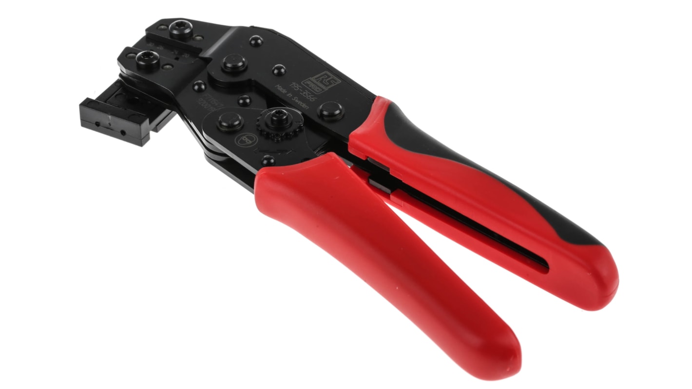 RS PRO Hand Ratcheting Crimp Tool for D-Sub-B Connectors, 0,05 → 0,5mm² Wire