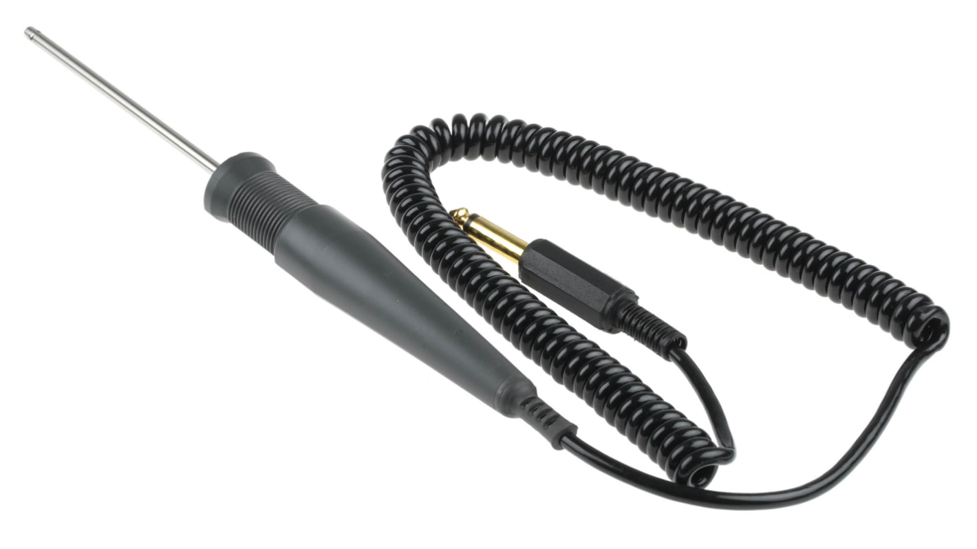 Sonda de temperatura de aire tipo NTC RS PRO, hasta 150 °C ±0,2 °C (±0,15 %), Ø 4mm x 110mm, cable de 2m