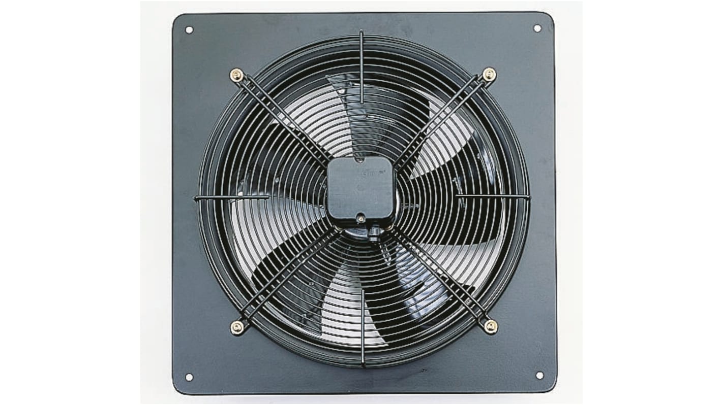 72W Axial Plate Fan, 250mm, 230 V ac