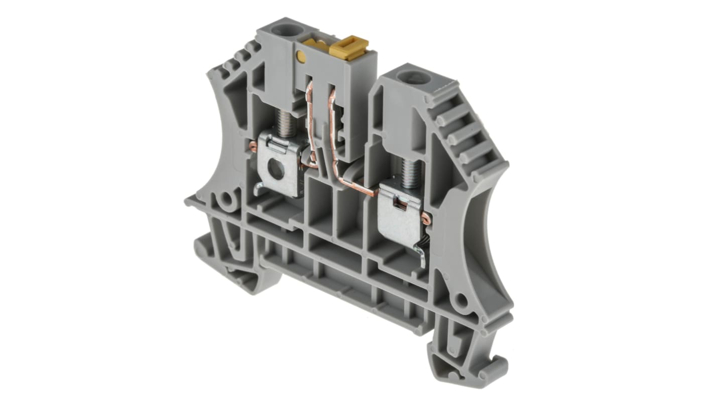 Bloc de jonction à vis Rockwell Automation 1492, 3 pôles , Cage à vis, 10A