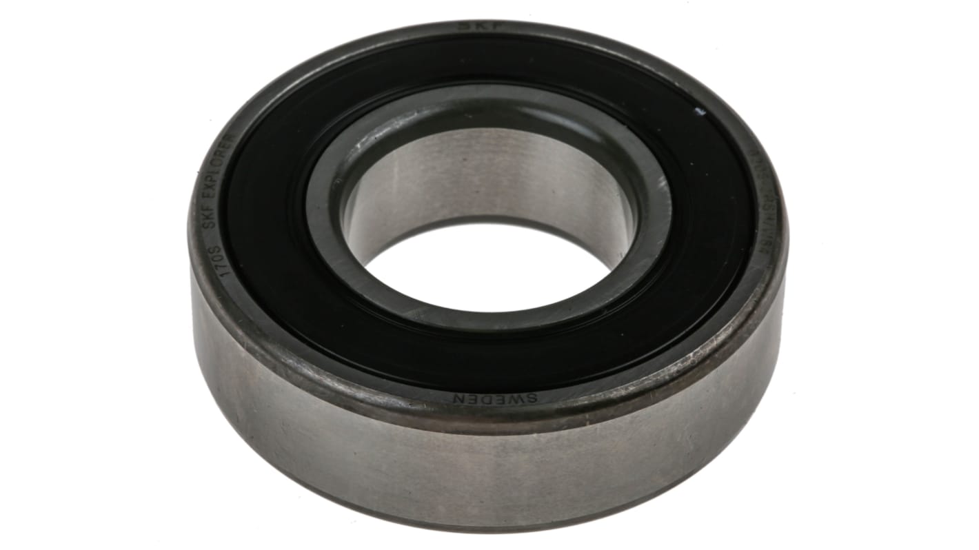 SKF 6205-2RSH/W64 Single Row Deep Groove Ball Bearing- Both Sides Sealed 25mm I.D, 52mm O.D