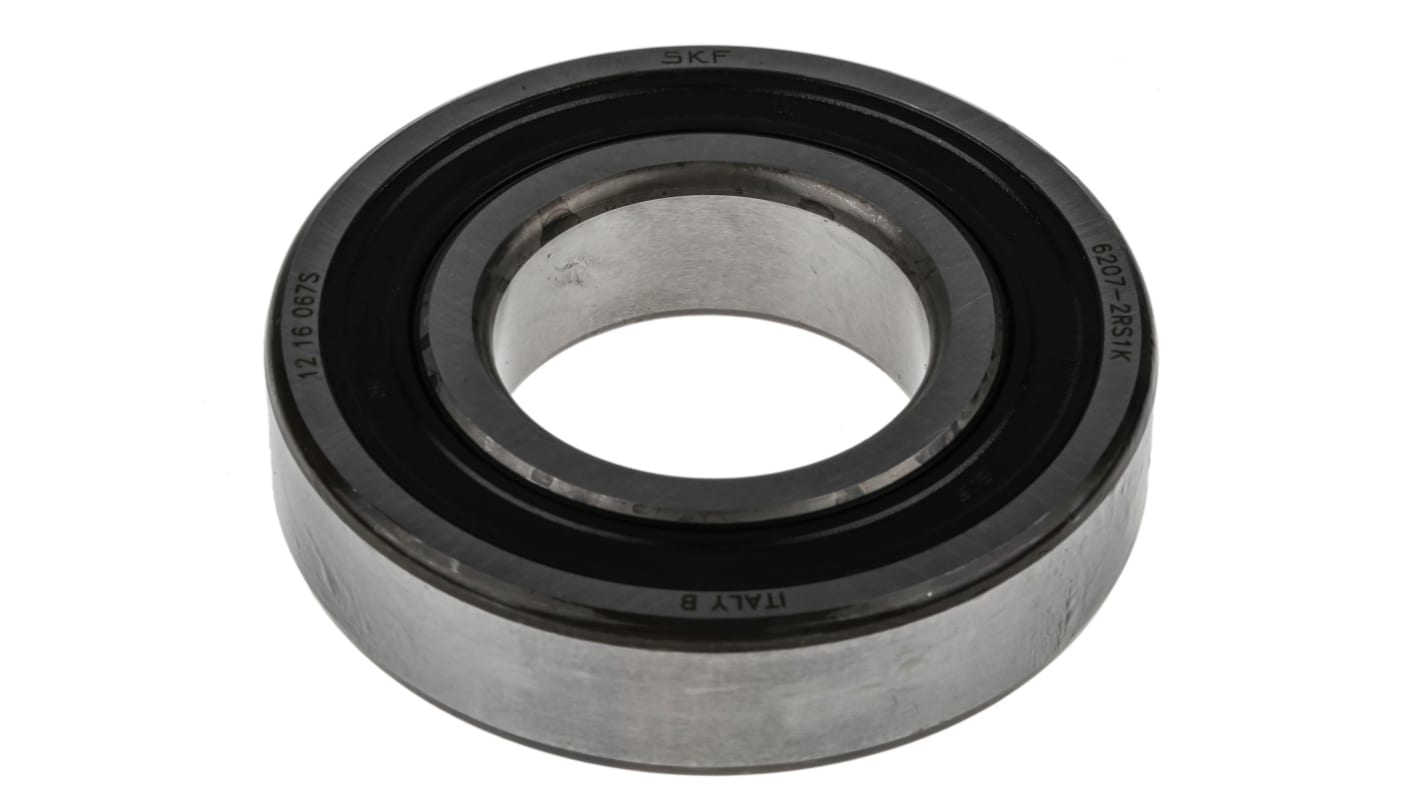 SKF Einreihiges Rillenkugellager Kugellager 1-reihig, Innen-Ø 35mm / Außen-Ø 72mm, Breite 17mm