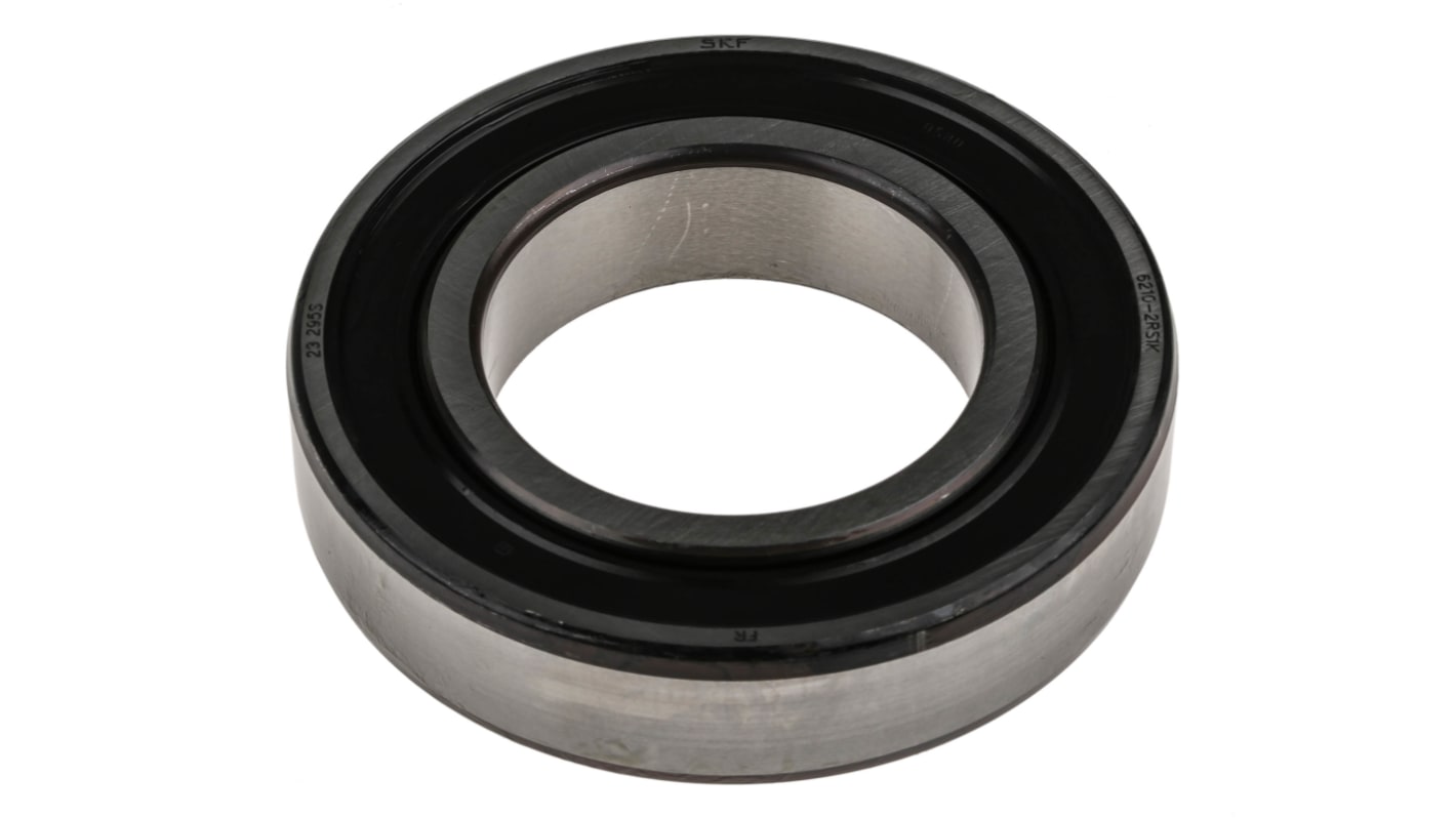 SKF 6210-2RS1K Single Row Deep Groove Ball Bearing- Both Sides Sealed 50mm I.D, 90mm O.D