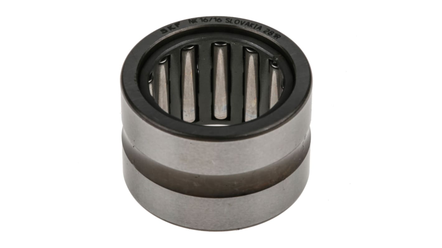 Cuscinetto a rullo SKF, Ø int. 16mm, Ø est. 24mm, guida larga 16mm