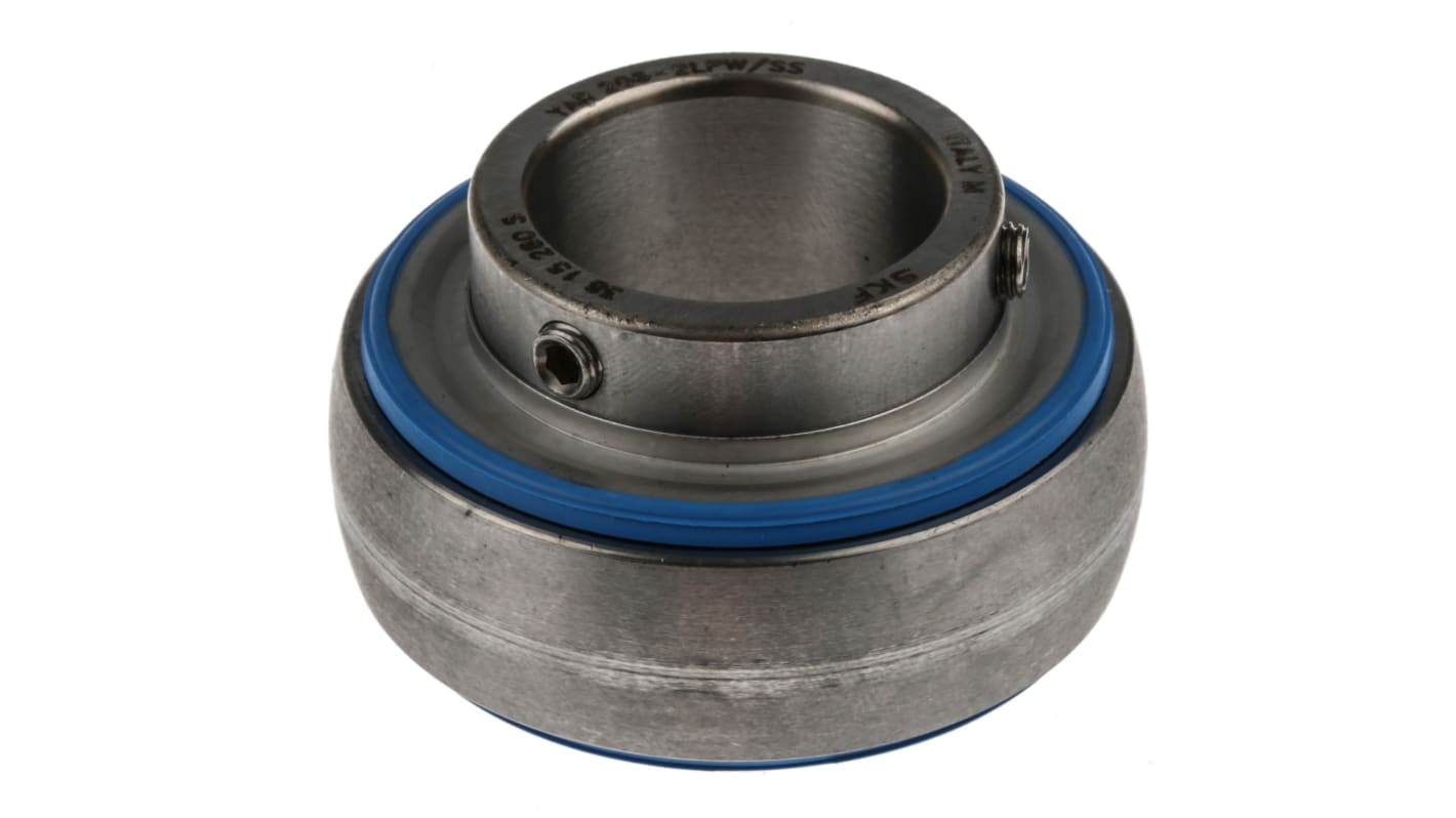 Insert pour roulement SKF, réf YAR 206-2LPW/SS, diam int 30mm, diam ext 62mm