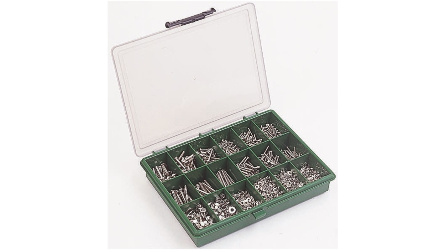 Nickel plated brass BA machine screw kit