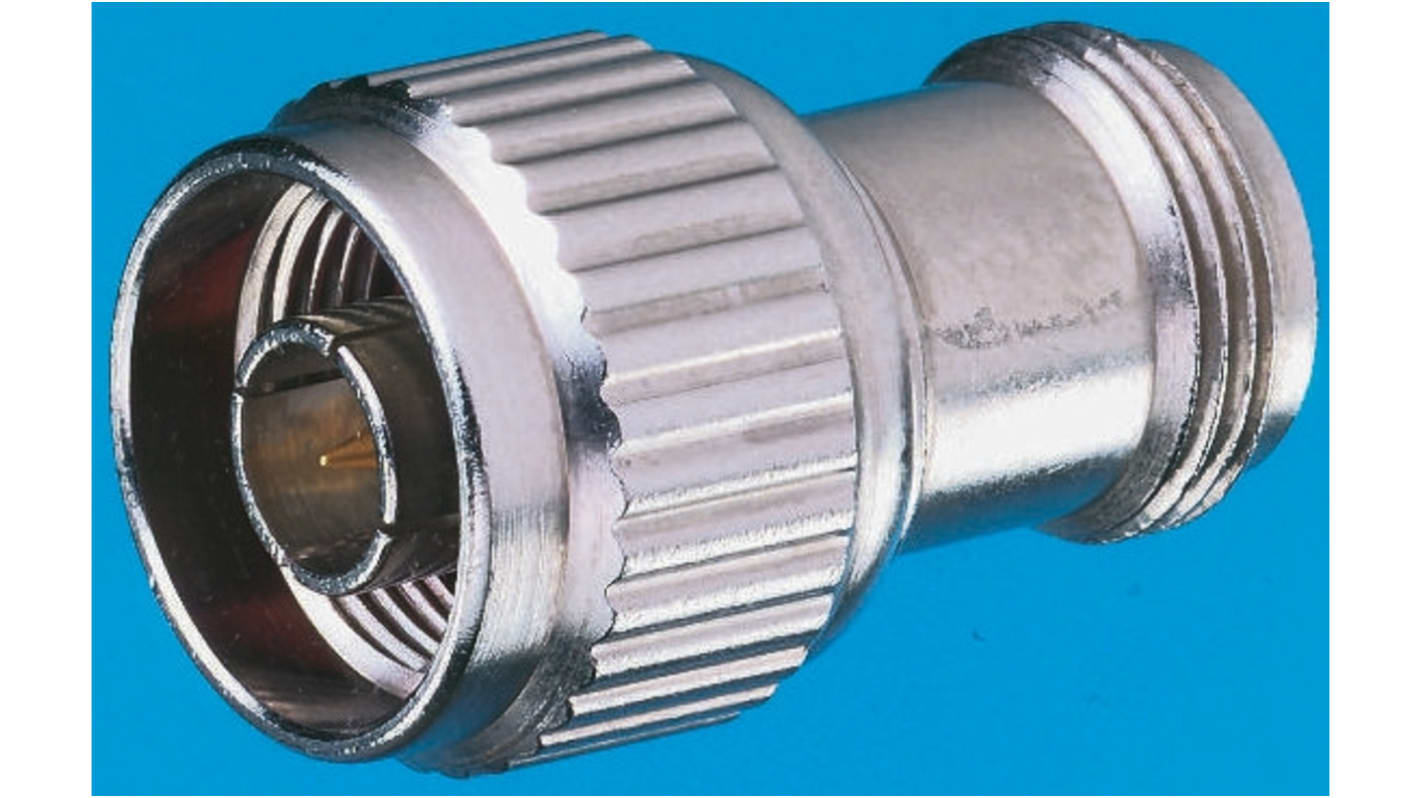 50Ω RF Attenuator Straight N Connector N Plug to N Socket 6dB, Operating Frequency 12.4GHz