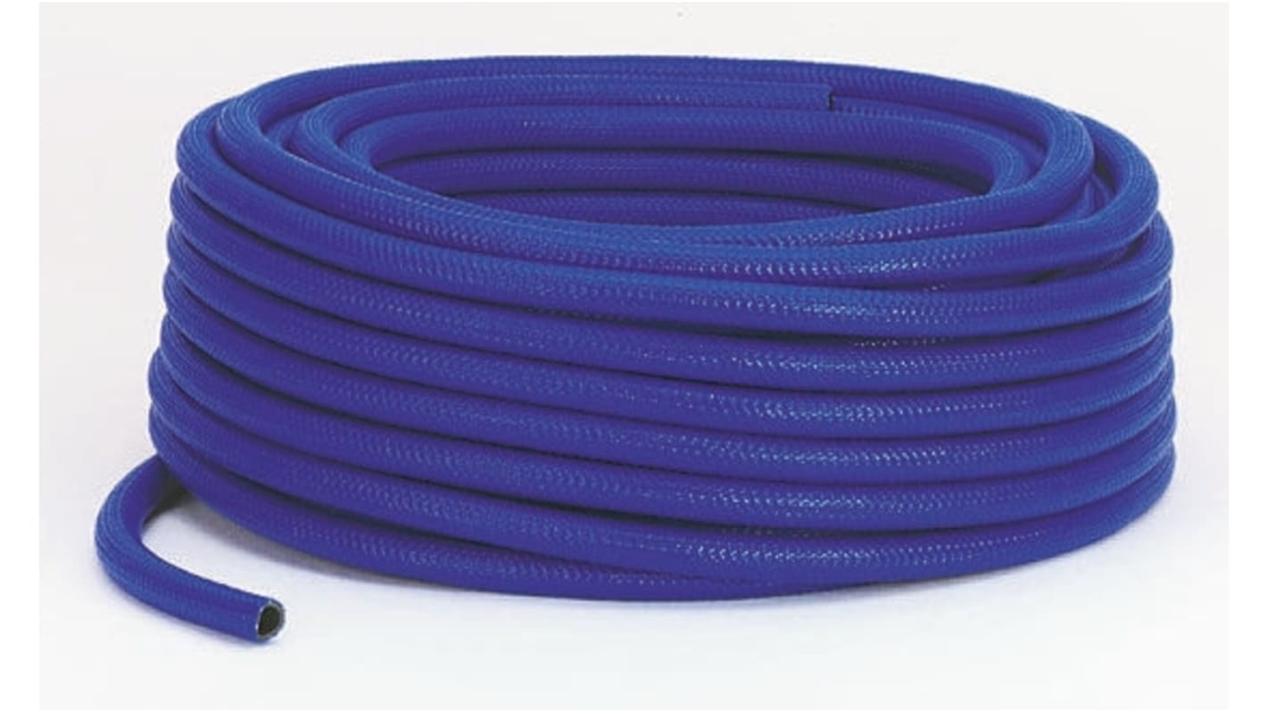 RS PRO Schlauch, Ø 16mm 21.5mm Blau PVC Übertragung 11 bar für Druckluft x 30m