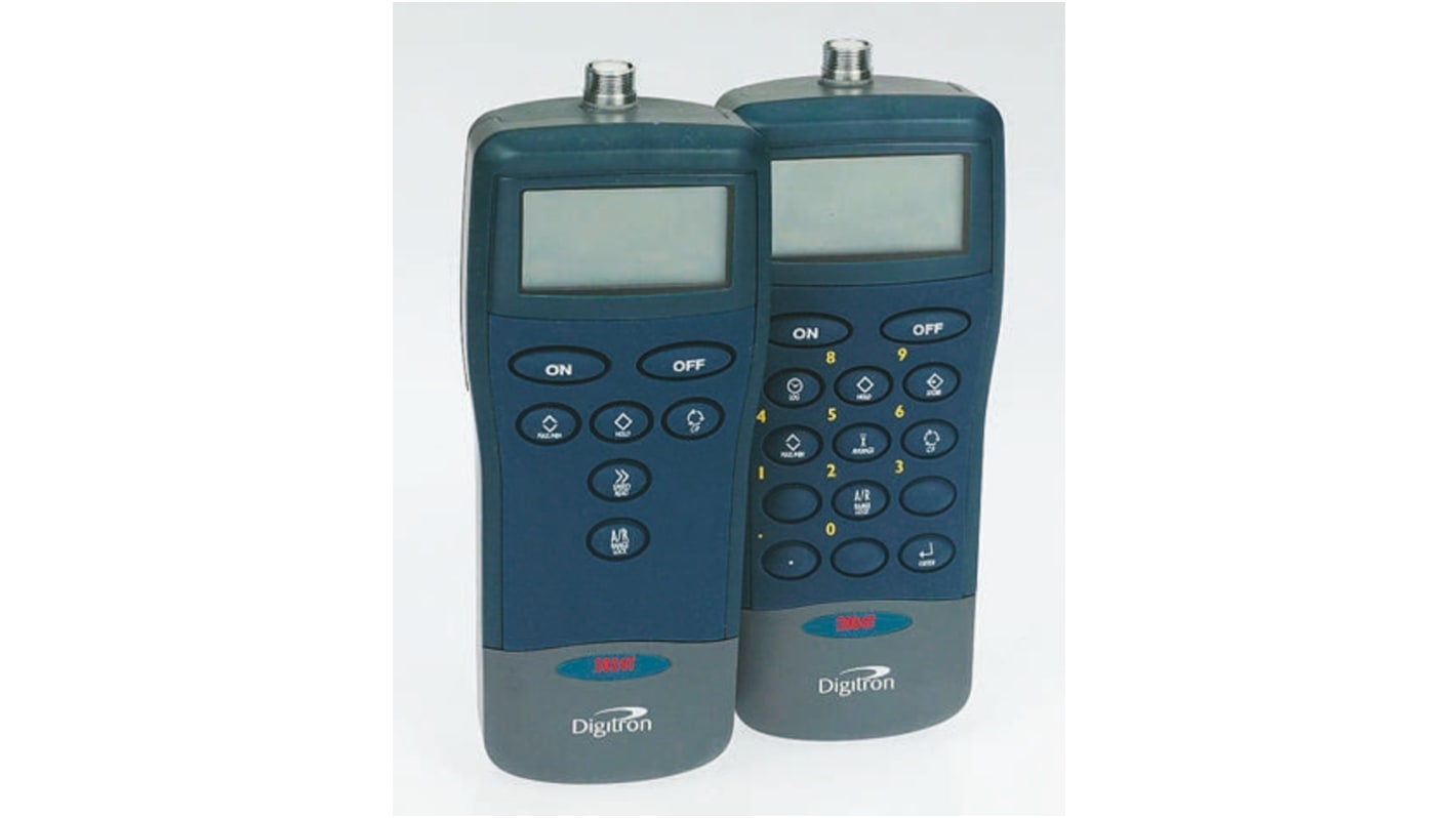 Digitron Digital Thermometer, 2024T, Handheld, bis +800°C ±0,2% + 0,1 °C max, Messelement Typ PT100, ISO-kalibriert