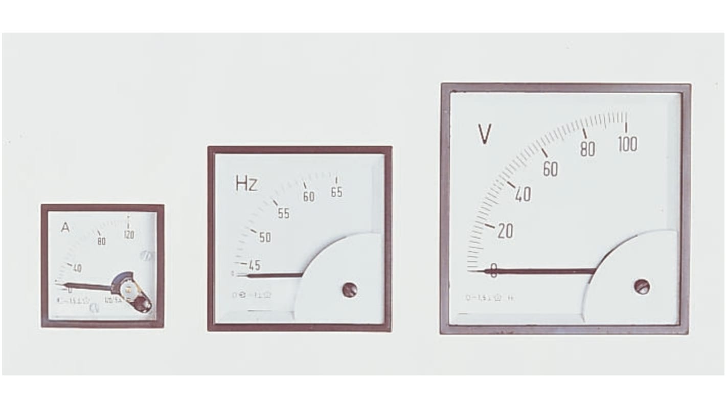 Voltmetro analogico in c.c. HOBUT, foro da 92 x 92 mm