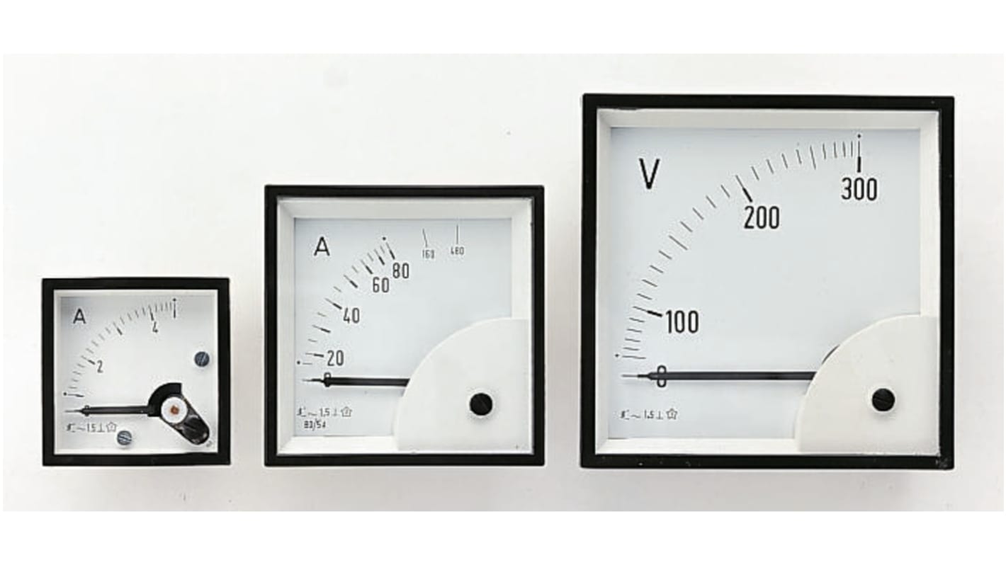 Analogový voltmetr AC -25°C až +40°C 92 x 92 mm HOBUT