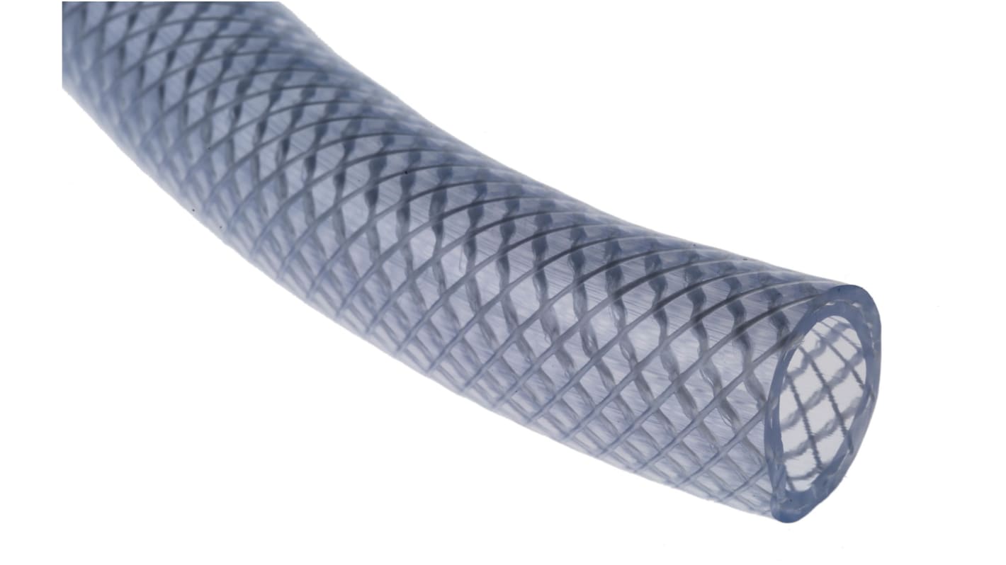 RS PRO Hose Pipe PVC 19mm ID 24mm OD Clear 25m RS