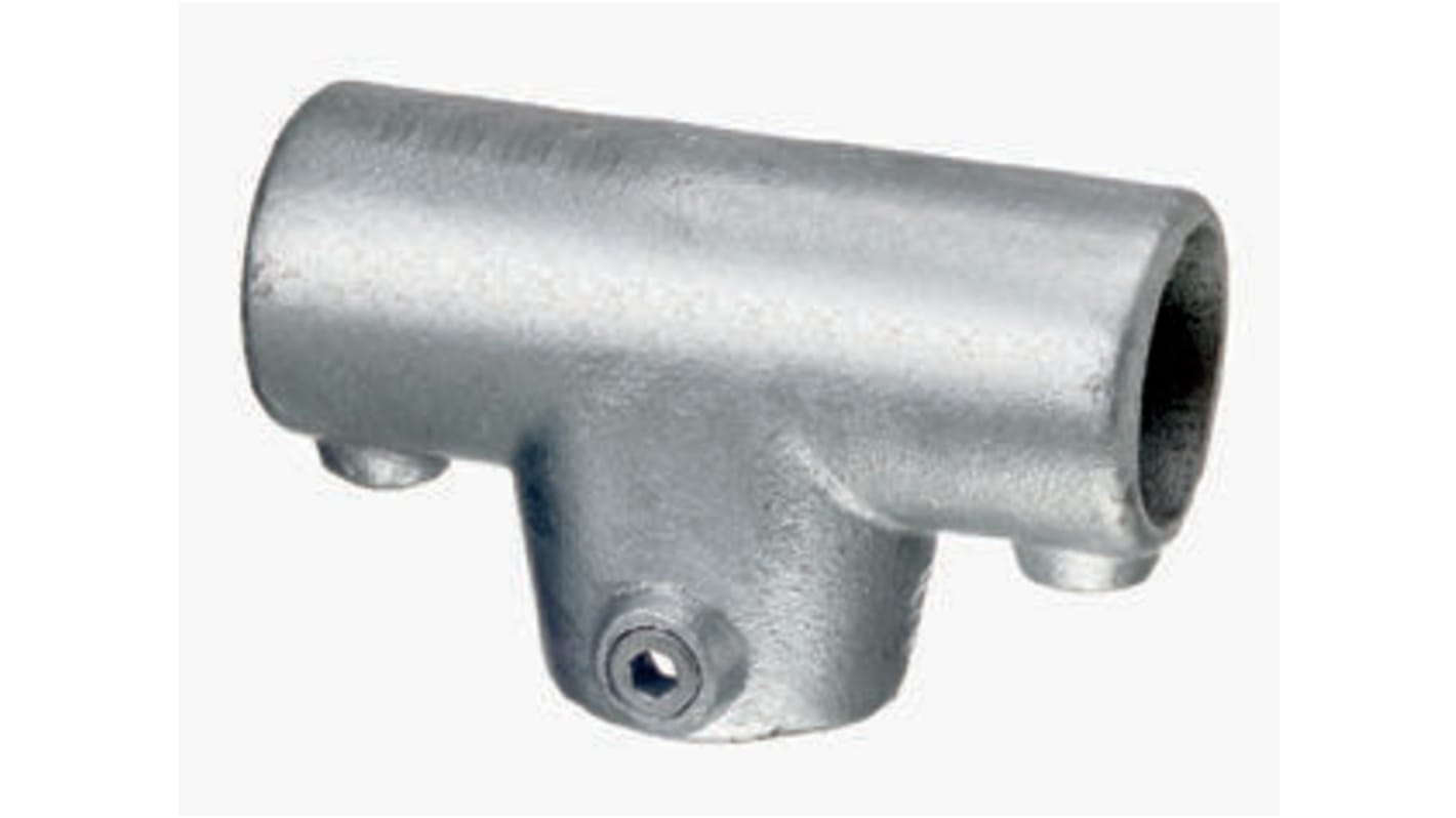 RS PRO S12 T-Connector Connecting Component, Strut Profile Type 3, Round Tube Size Type 3