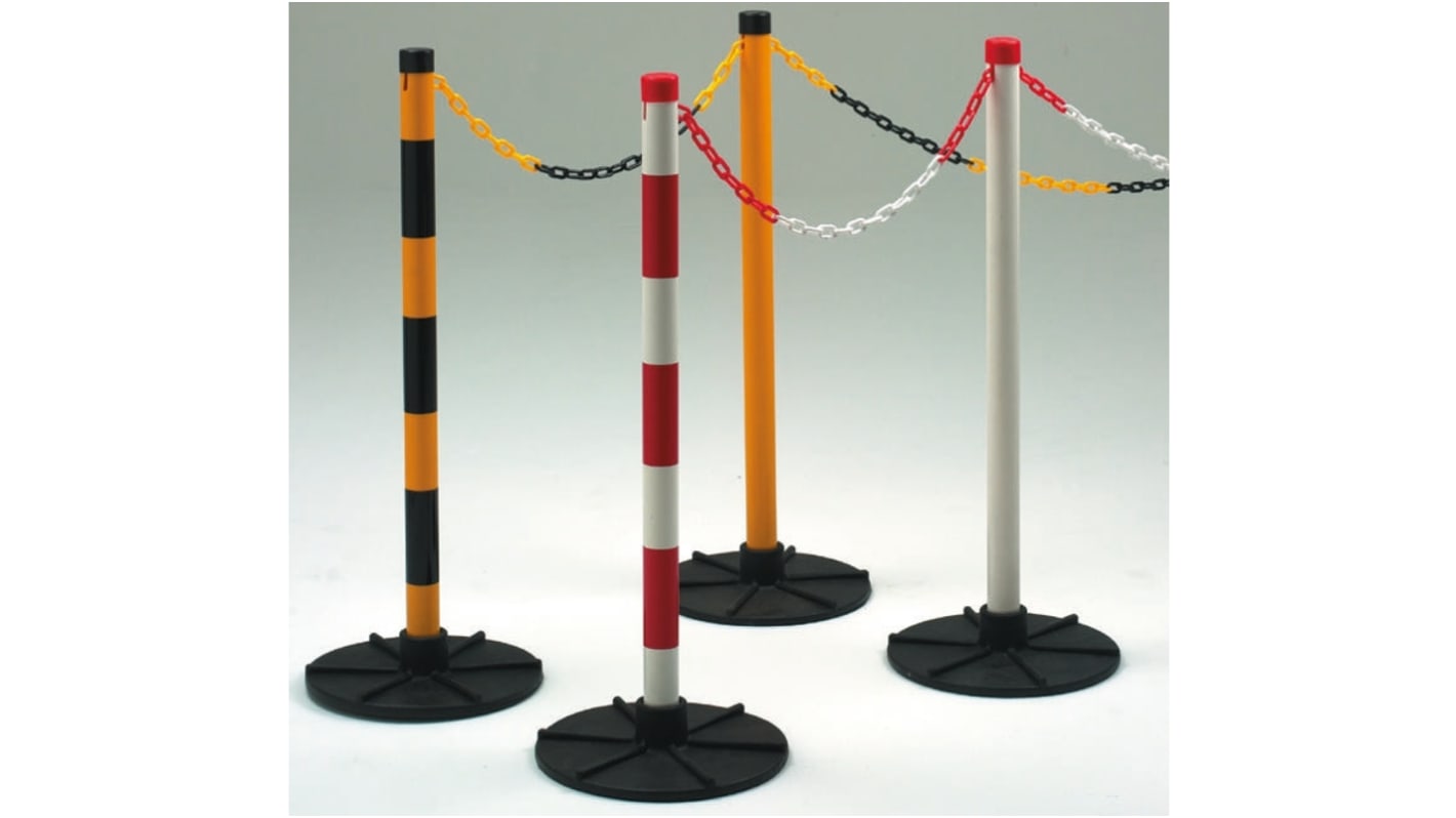 JSP Red & White Chain Barrier