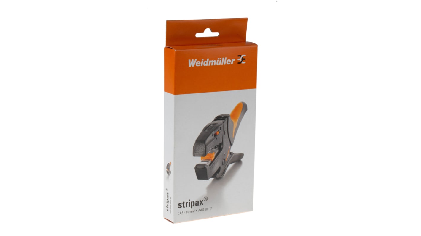 Weidmüller Stripax Series Wire Stripper, 0.08 mm² Min, 10 mm² Max